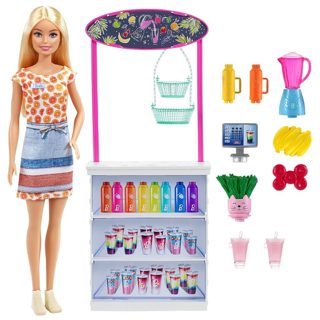 Barbie® smuutibaar GRN75 hind ja info | Tüdrukute mänguasjad | kaup24.ee