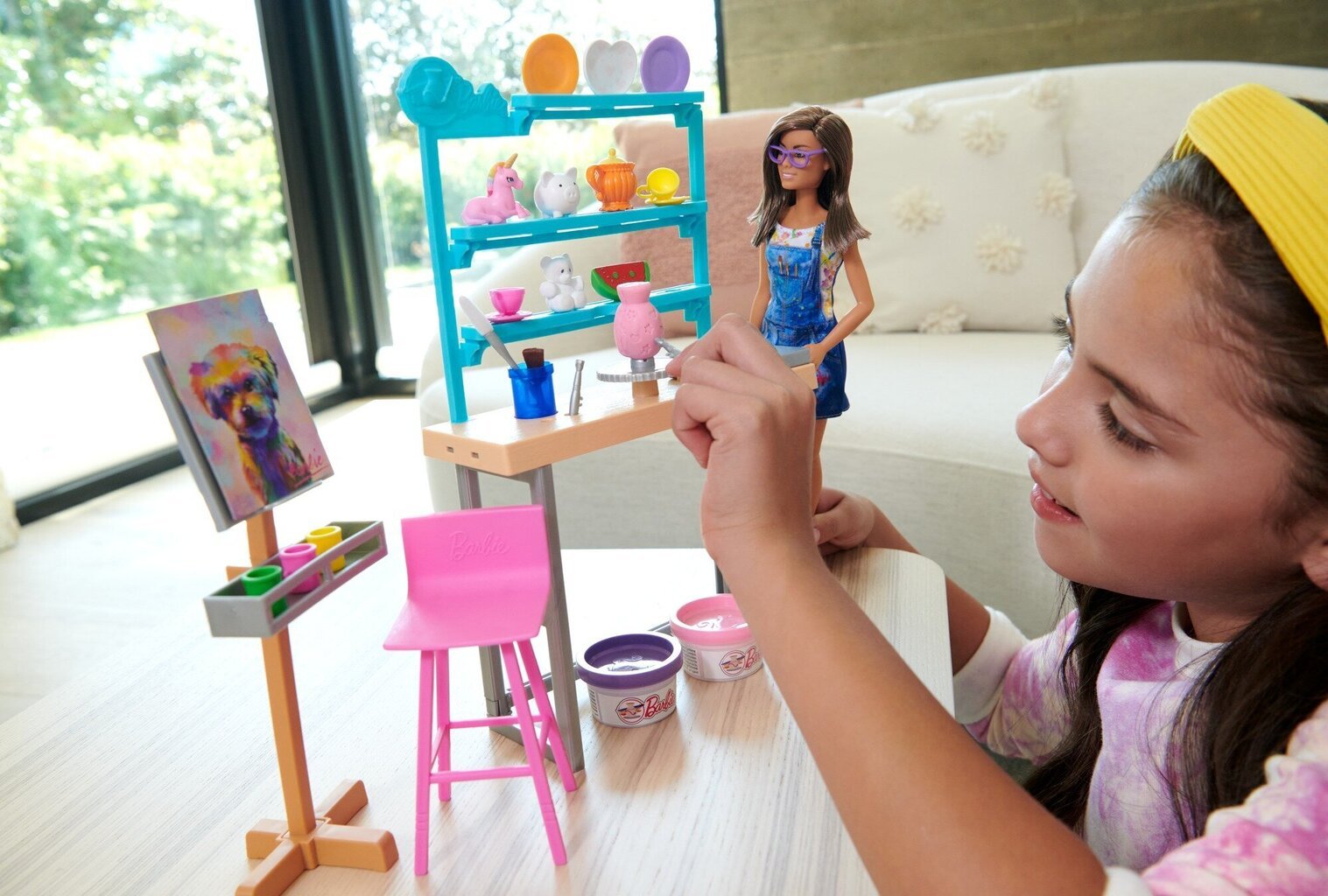 Barbie® keraamika ja kunstistuudio HCM85 цена и информация | Tüdrukute mänguasjad | kaup24.ee