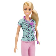 Barbie® meditsiiniõe ametinukk GTW39 hind ja info | Barbie Lapsed ja imikud | kaup24.ee