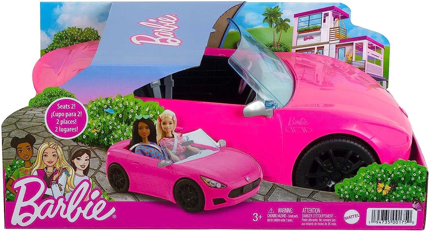Barbie® kabriolett HBT92 hind ja info | Tüdrukute mänguasjad | kaup24.ee