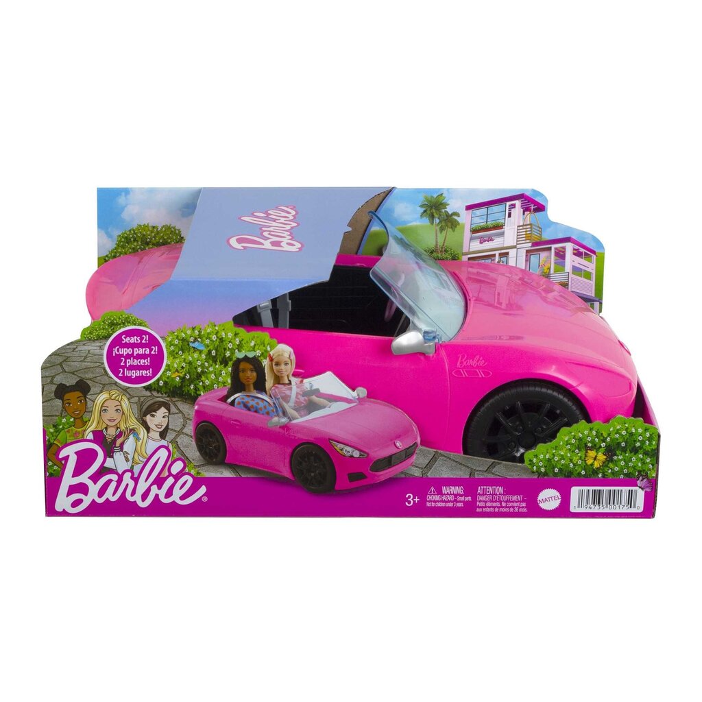 Barbie® kabriolett HBT92 hind ja info | Tüdrukute mänguasjad | kaup24.ee