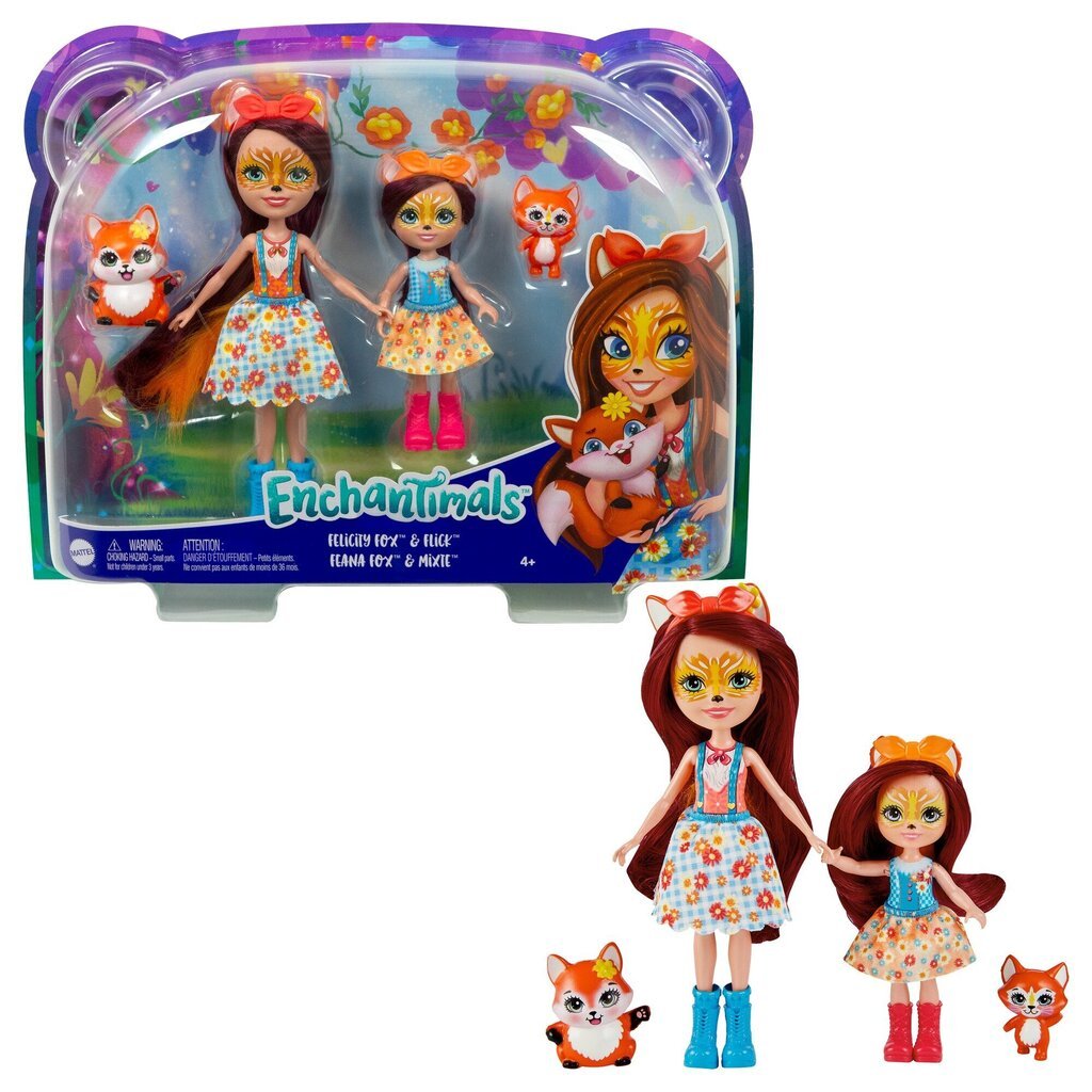 Enchantimals® rebasepere komplekt HCF81 hind ja info | Tüdrukute mänguasjad | kaup24.ee
