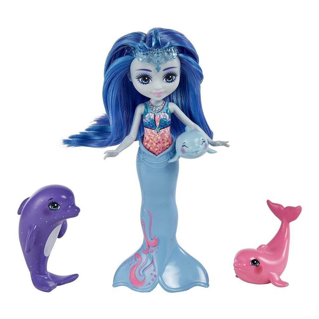 Enchantimals® merekuningriigi delfiini komplekt HCF72 hind ja info | Tüdrukute mänguasjad | kaup24.ee