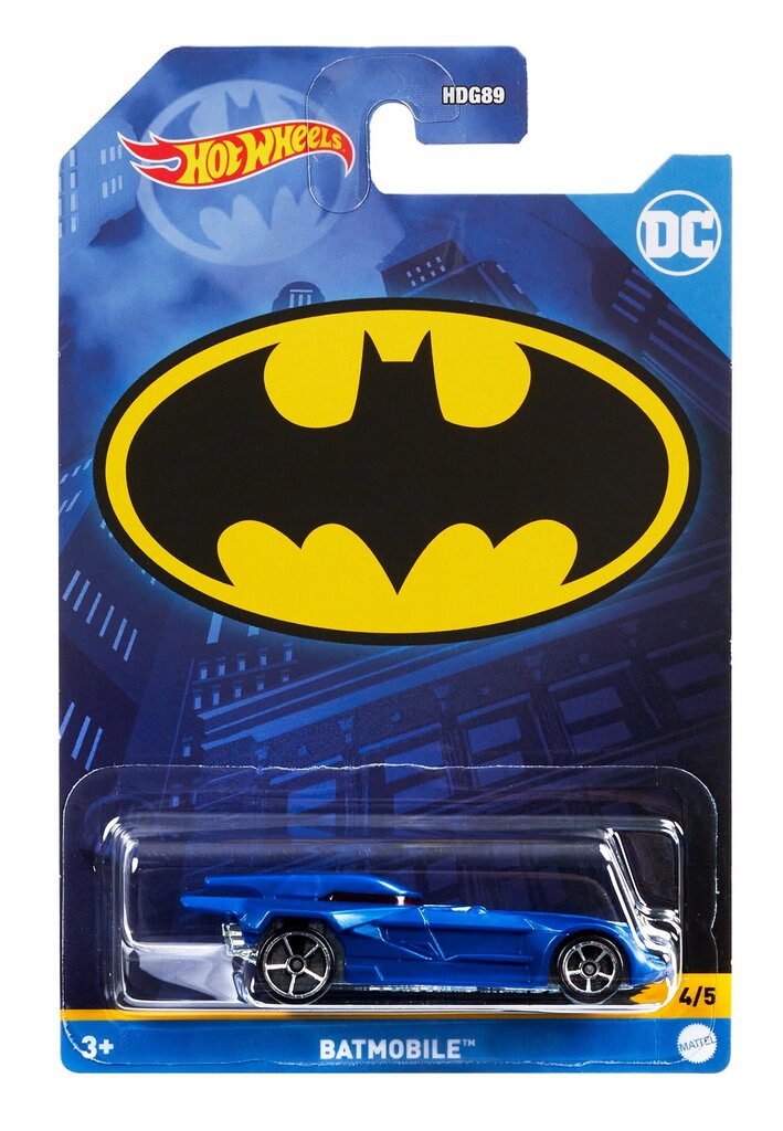 Hot Wheels® Batman teemaautod HDG89 hind ja info | Poiste mänguasjad | kaup24.ee