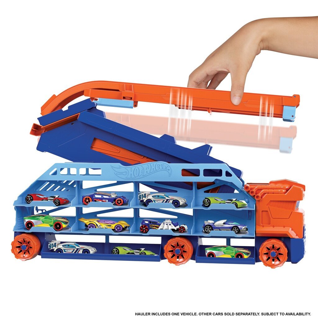 Hot Wheels® City kiirlaskujaga treiler HDY92 hind ja info | Poiste mänguasjad | kaup24.ee