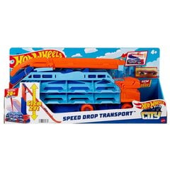 Набор игровой Hot Wheels Грузовик-автотрек Десантирование с воздуха HDY92 цена и информация | Развивающий мелкую моторику - кинетический песок KeyCraft NV215 (80 г) детям от 3+ лет, бежевый | kaup24.ee