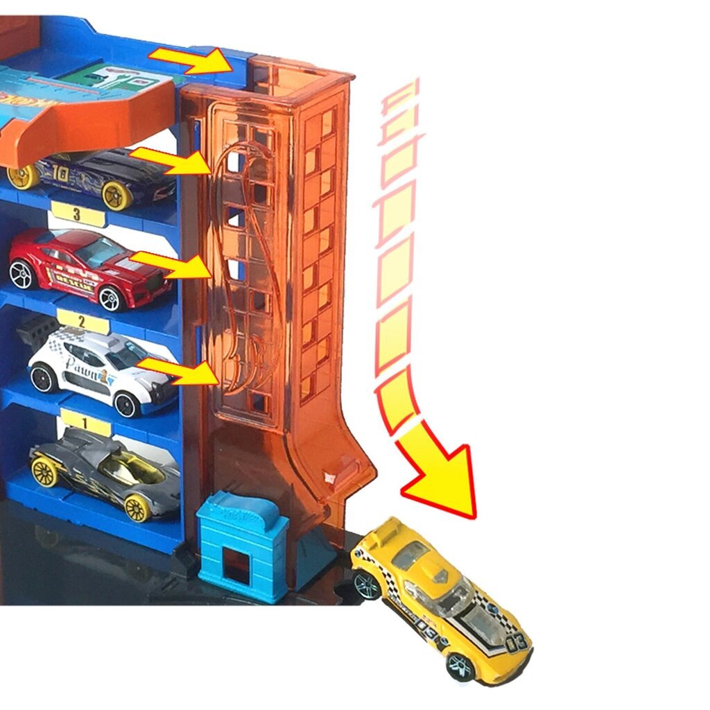 Hot Wheels® City parkimismaja HDR28 hind ja info | Poiste mänguasjad | kaup24.ee