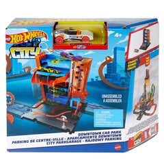 Набор игровой Hot Wheels Сити Крытая парковка HDR28 цена и информация | Развивающий мелкую моторику - кинетический песок KeyCraft NV215 (80 г) детям от 3+ лет, бежевый | kaup24.ee