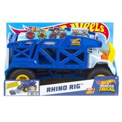 Hot Wheels® Monster Trucks® ninasarviku treiler HFB13 цена и информация | Игрушки для мальчиков | kaup24.ee