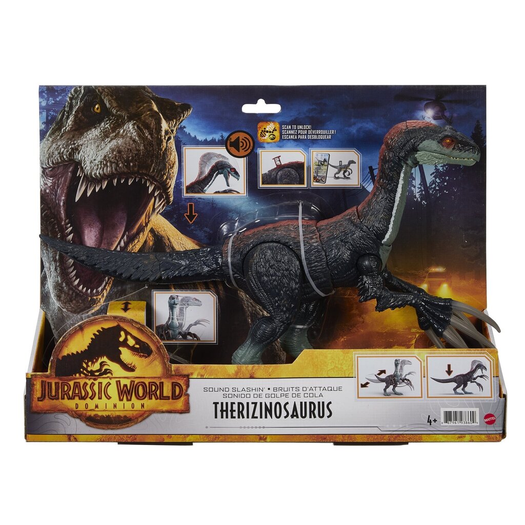 Jurassic World hiiglaslik dino Slasher GWD65 hind ja info | Poiste mänguasjad | kaup24.ee