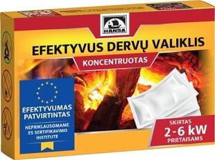 Kontsentreeritud vaigu puhastusvahend 2-6 kW kütteseadmetele, 5 pakki hind ja info | Tarvikud kaminatele ja ahjudele | kaup24.ee