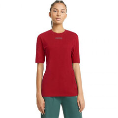 Naiste T-särk Puma Modern Basics Tee W 585929 22, punane цена и информация | Женские футболки | kaup24.ee