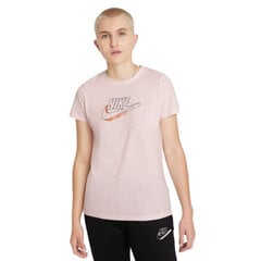 Naiste T-särk Nike Tee Futura W DJ1820 640, roosa цена и информация | Женские футболки | kaup24.ee