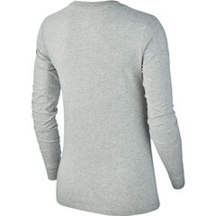 Nike naiste pikkade varrukatega T-särk, hall hind ja info | Naiste T-särgid | kaup24.ee