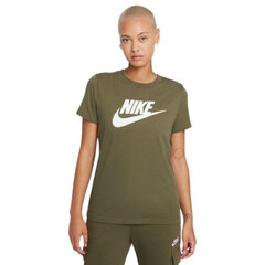 Футболка женская Nike Nsw Tee Essntl Icon Futura T Shirt W BV6169 223, зеленая цена и информация | Женские футболки | kaup24.ee