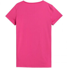 Naiste T-särk 4F W NOSH4 TSDF352 54S, roosa hind ja info | Naiste T-särgid, topid | kaup24.ee