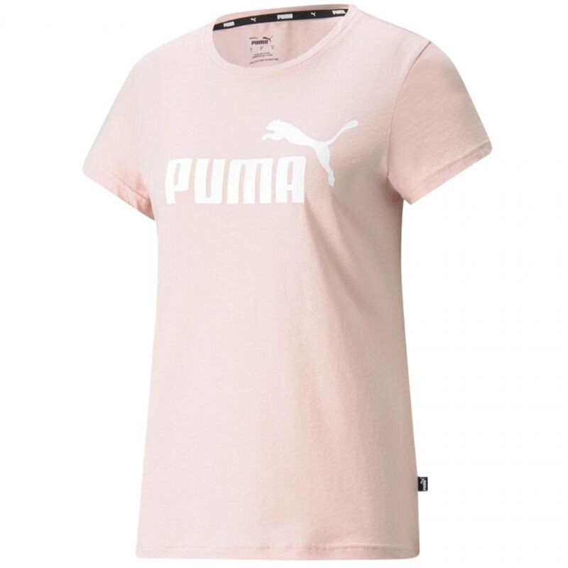 Naiste T-särk Puma ESS Logo Tee W 586775 36, roosa цена и информация | Naiste T-särgid, topid | kaup24.ee