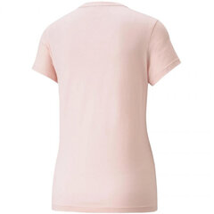 Футболка женская Puma ESS Logo Tee W 586775 36, розовая цена и информация | Женские футболки | kaup24.ee