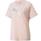 Naiste T-särk Puma Evostripe Tee W 589143 36, roosa hind ja info | Naiste T-särgid | kaup24.ee