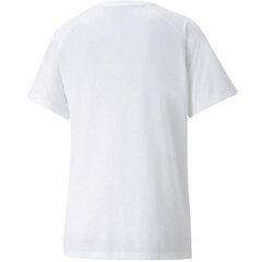 Футболка женская Puma Evostripe Tee W 589143 02, белая цена и информация | Женские футболки | kaup24.ee