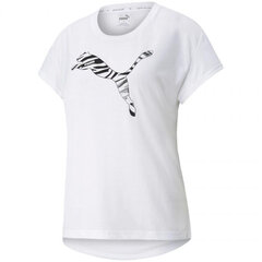 Naiste T-särk Puma Modern Sports Tee W 589476 02, valge цена и информация | Женские футболки | kaup24.ee