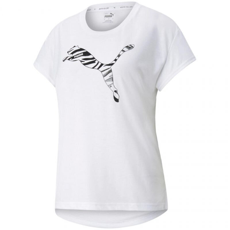 Naiste T-särk Puma Modern Sports Tee W 589476 02, valge hind ja info | Naiste T-särgid, topid | kaup24.ee