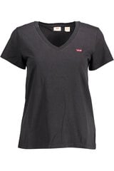 Naiste T-särk Levi's Women 85341, must цена и информация | Женские футболки | kaup24.ee