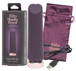 Vibraator Fifty Shades Freed Crazy For You 10 cm, tumelilla hind ja info | Vibraatorid | kaup24.ee