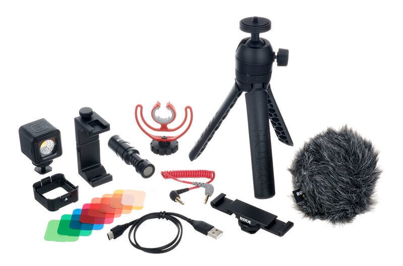 Rode Vlogger Kit Universaalne mobiilne filmitegija komplekt hind ja info | Lisatarvikud fotoaparaatidele | kaup24.ee