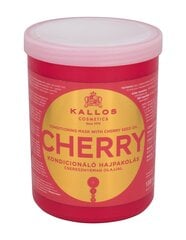 Niisutav juuksemask Kallos Cherry 1000 ml цена и информация | Маски, масла, сыворотки | kaup24.ee