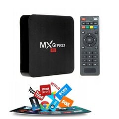Smart TV Box MXQ Pro 2 4K meediapleier, teleri lisaseade Androidile hind ja info | Meediamängijad ja tarvikud | kaup24.ee