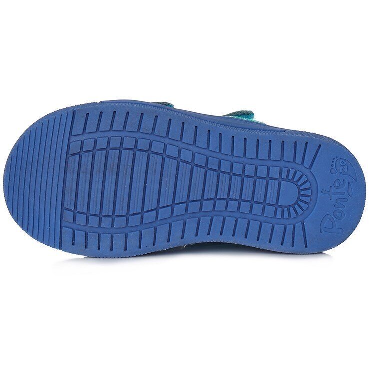 Nahast jalatsid poistele Ponte 20.DA03-1-920A.Sinine. hind ja info | Laste kingad | kaup24.ee