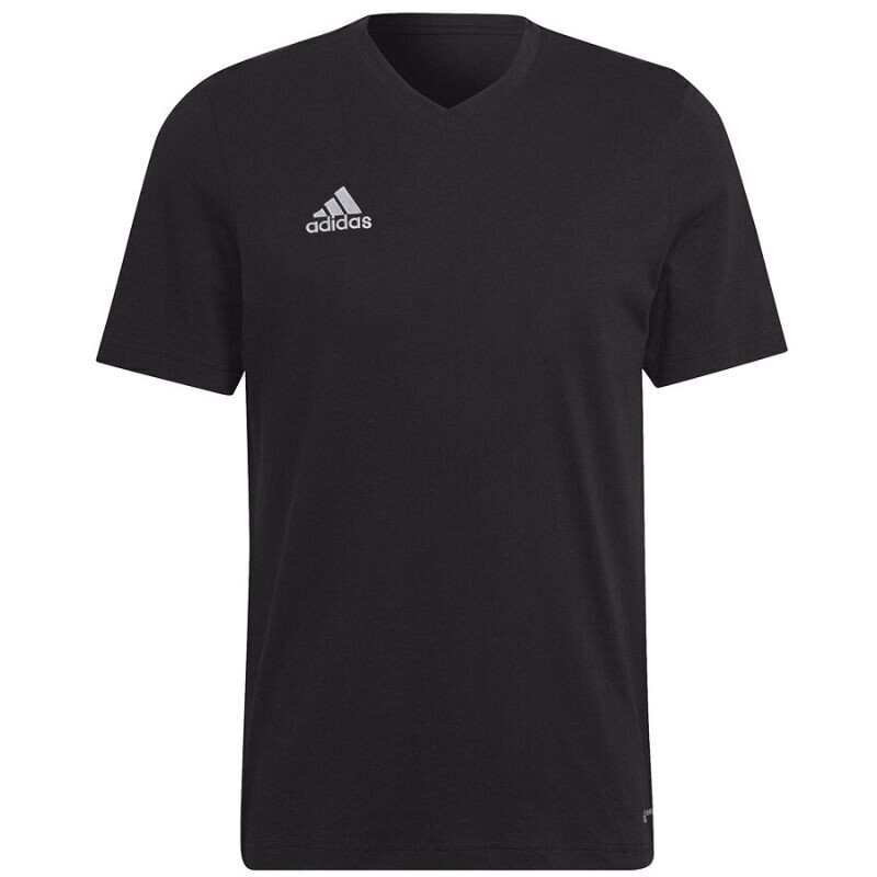 Meeste spordi t-särk Adidas Entrada 22 Tee M HC0448, must hind ja info | Meeste spordiriided | kaup24.ee