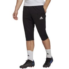 Мужские спортивные штаны Adidas Entrada 22 3/4 HB0576, черные цена и информация | Мужская спортивная одежда | kaup24.ee