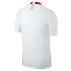 Футболка мужская Nike Poland Vapor Match Home M 922939100, белая цена и информация | Мужские футболки | kaup24.ee