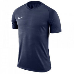 Футболка мужская Nike NK Dry Tiempo Prem Jsy SS M 894230411, синяя цена и информация | Мужские футболки | kaup24.ee