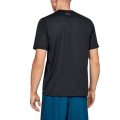 Meeste T-särk Under Armor Siro SS T Shirt M 1325029 001, must цена и информация | Мужские футболки | kaup24.ee