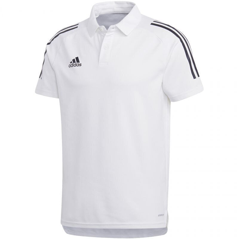 Meeste T-särk Adidas Condivo 20 Polo M EA2517, valge цена и информация | Meeste T-särgid | kaup24.ee