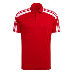 Спортивная футболка мужская Adidas Squadra 21 Polo M GP6429, красная цена и информация | Adidas Мужская одежда | kaup24.ee