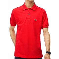 Мужская футболка Lacoste M L121200ZBG, красная цена и информация | Meeste T-särgid | kaup24.ee