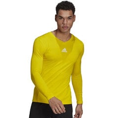 Футболка мужская Adidas Team Base Tee M GN7506, желтая цена и информация | Мужская спортивная одежда | kaup24.ee