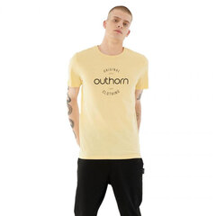 Мужская футболка Outhorn M HOL21 TSM600A 73S, желтая цена и информация | Мужские футболки | kaup24.ee