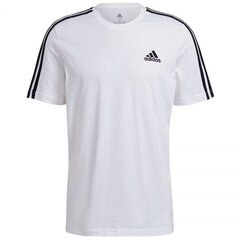 Футболка мужская Adidas Essentials M GL3733, белая цена и информация | Мужские футболки | kaup24.ee