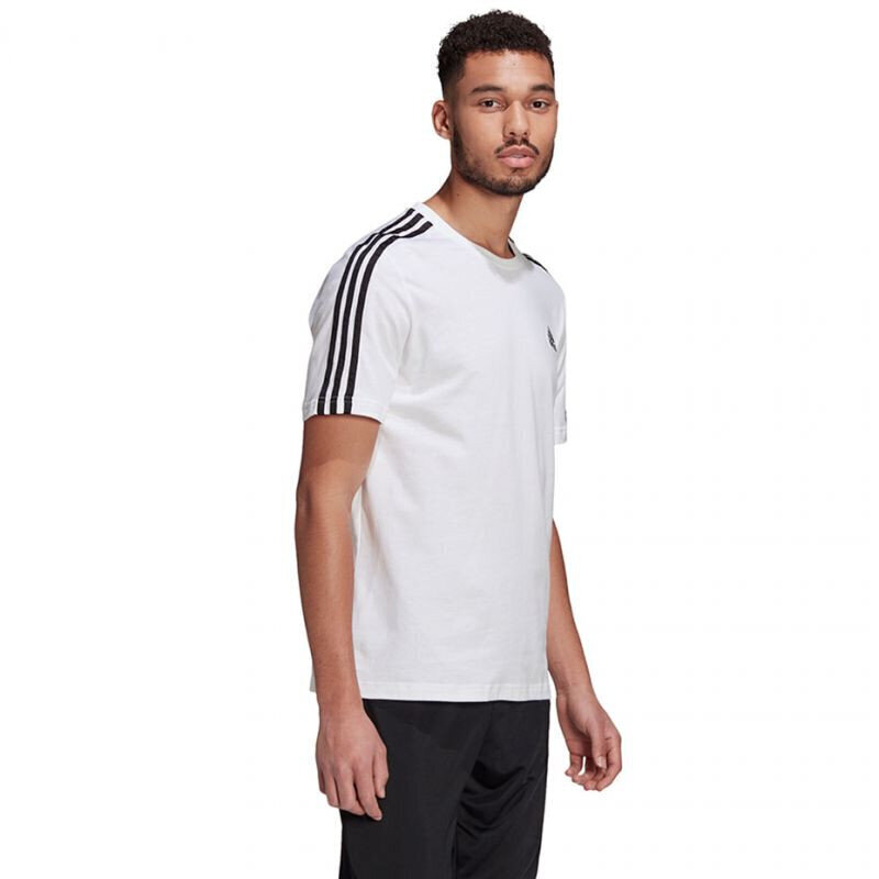 Meeste T-särk Adidas Essentials M GL3733, valge цена и информация | Meeste T-särgid | kaup24.ee