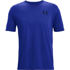 T-särk meestele Under Armour Sportstyle Lc Ss M 1326 799 402, sinine цена и информация | Мужские футболки | kaup24.ee