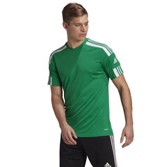 Мужская футболка Adidas Squadra 21 JSY M GN5721, зеленая цена и информация | Мужские футболки | kaup24.ee