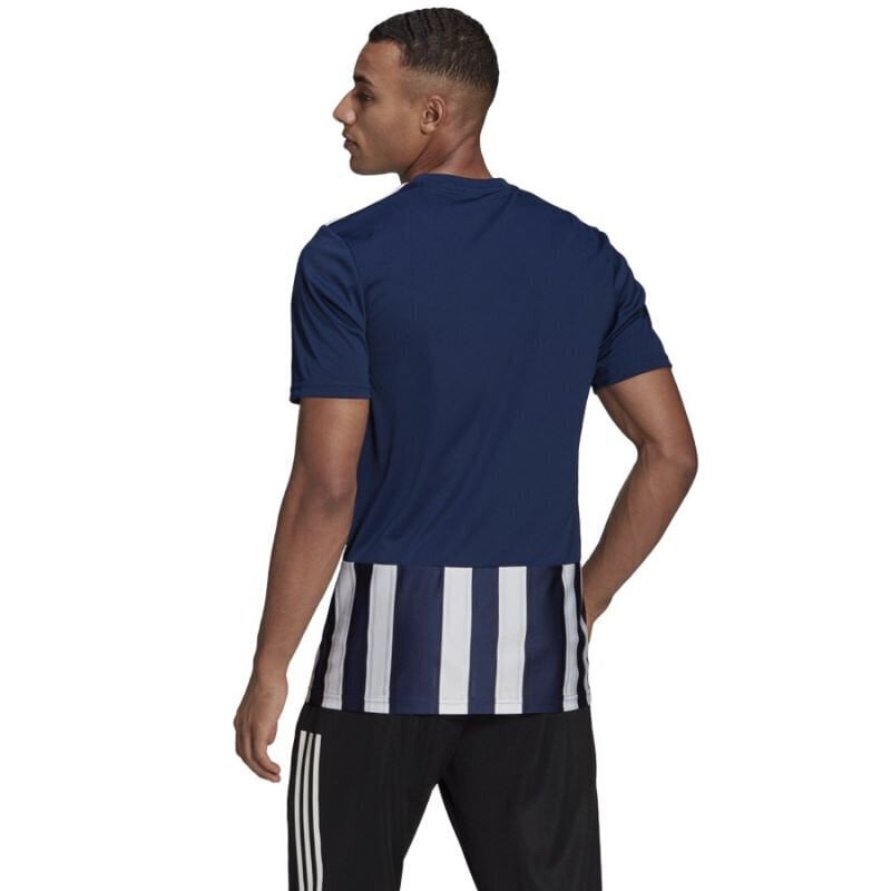 Meeste T-särk Adidas Striped 21 JSY M GN5847, sinine цена и информация | Meeste T-särgid | kaup24.ee