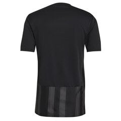 Meeste T-särk Adidas Striped 21 JSY M GN7625, must цена и информация | Мужские футболки | kaup24.ee