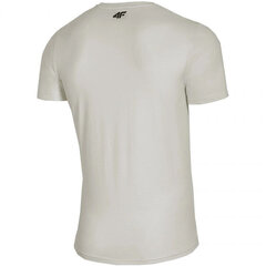 Мужская футболка 4F M H4L21 TSM015 11S, белая цена и информация | Meeste T-särgid | kaup24.ee