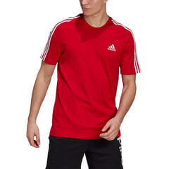 Футболка мужская Adidas Essentials M GL3736, красная цена и информация | Adidas Мужская одежда | kaup24.ee